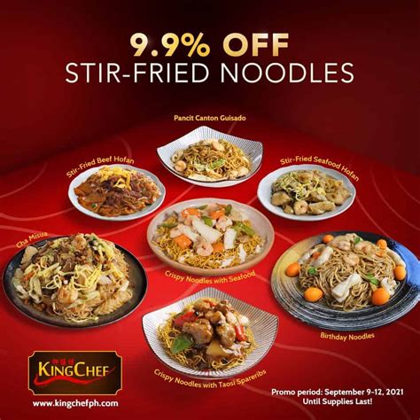 king chef promo|Menu – KingChefPH.